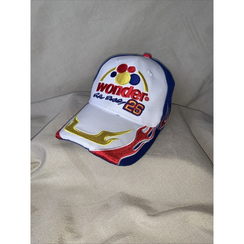 NWOT NASCAR Ricky Bobby #26 Wonder Bread Talladega Nights Adjustable Cap  White